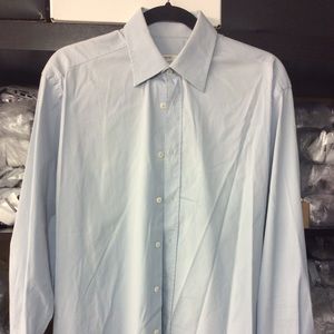 Prada men Button dress shirt Stretch size 40 15.5
